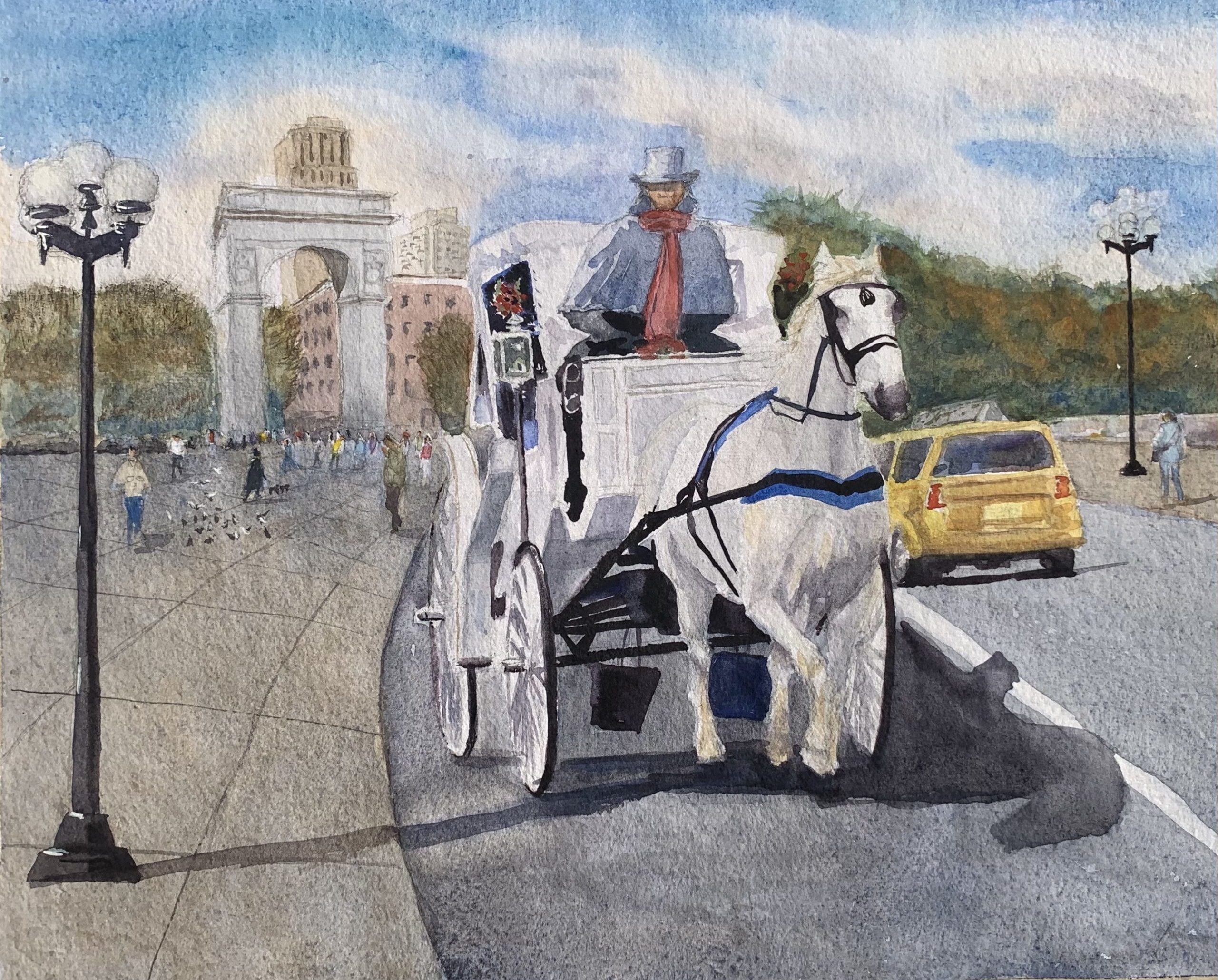 horse and carriage